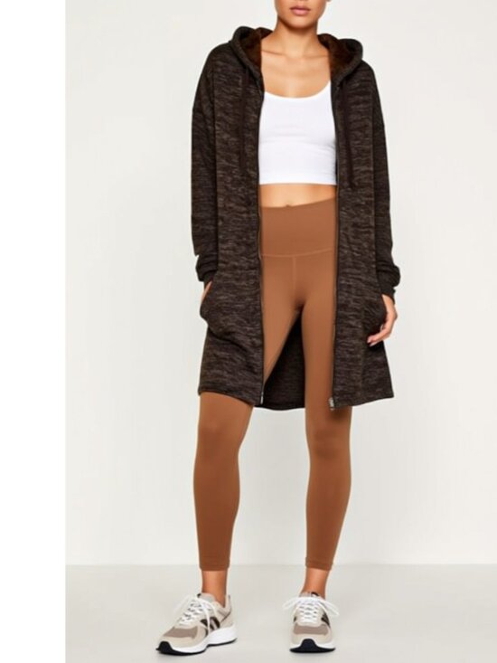 LOGO by Lori Goldstein Tops - LOGO Long brown/tan blend lightweight sweatshirt Size 3X (E31)